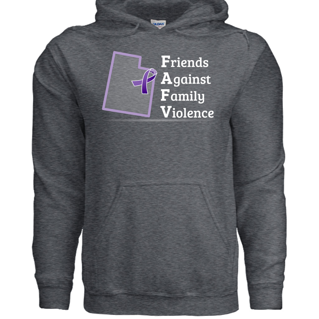 DARK HEATHER - G185 - FRONT