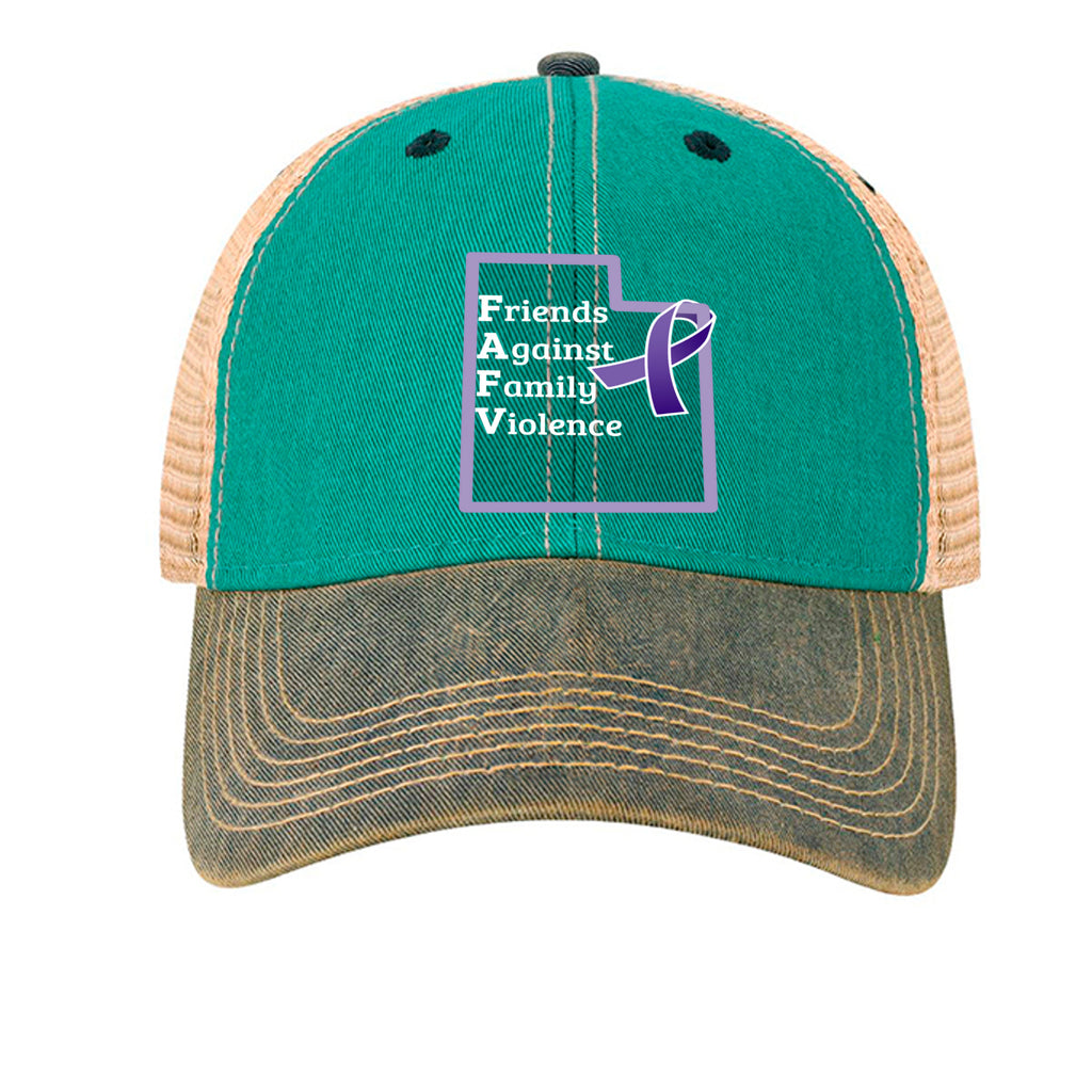 Aqua Blue/ Navy - OFA - FRONT